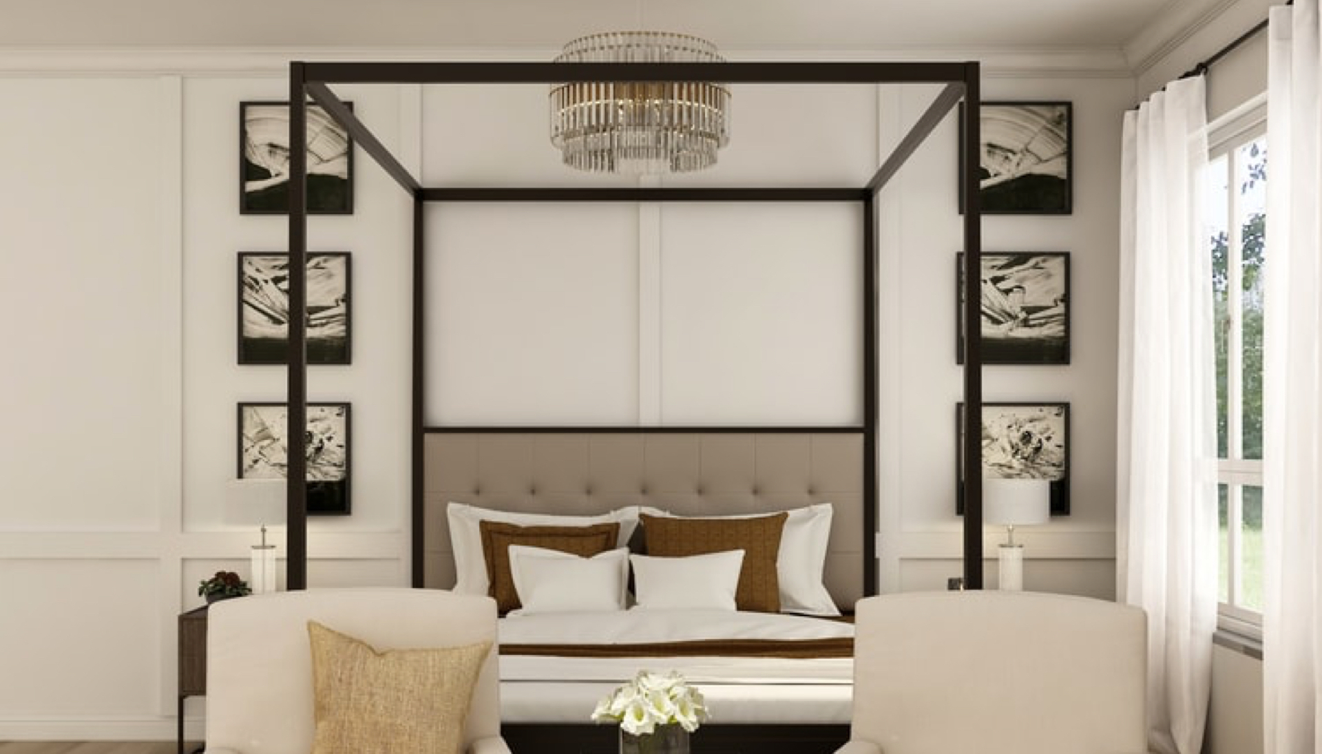 Private wellness treatment room prepared for a therapy appointment.